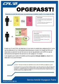 CFL dispense tarif de bordR